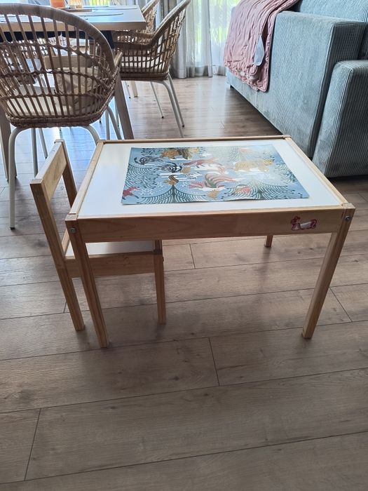 Stół drewniany  dziecięcy Ikea
