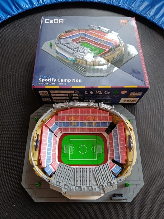Klocki LEGO konstrukcyjne CaDA Barcelona Spotify Camp Nou Stadion