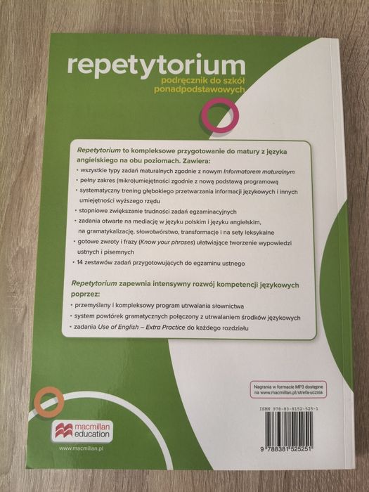 Repetytorium - podręcznik do szkół ponadpodstawowych