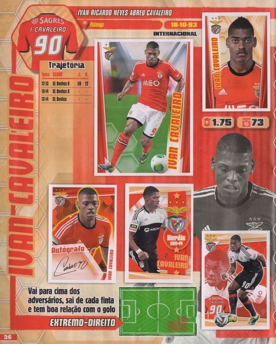 Caderneta S.L. Benfica és tu - Completa