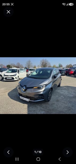 Tvde  eletrico  renault zoe