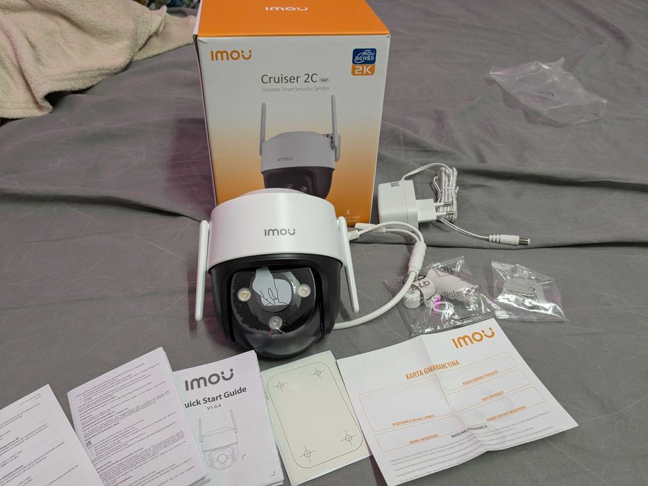 OBROTOWA Kamera Zewnętrzna IP IMOU CRUISER 2C 3 MP 8x ZOOM + Detekcja