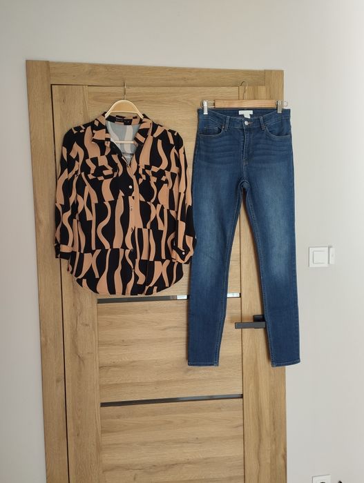 Koszula Mohito 36+spodnie H&M 36