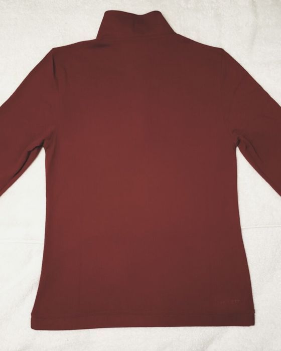 Jordan Drifit Bordowa Bluza Długi Rękaw Fason Klasyczny Rozmiar Xs/S