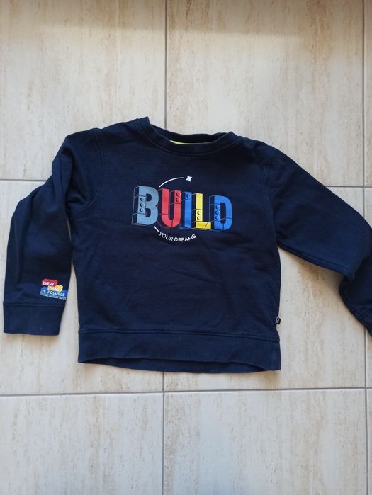 Ciepła bluza r.104 Okaidi LEGO