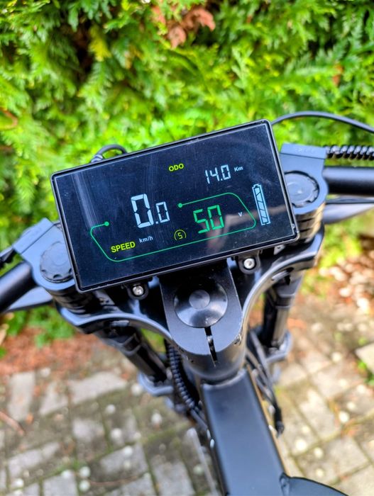 Bicicleta elétrica estilo Moto VARUN X-PLORER RAPTOR grande Autonomia