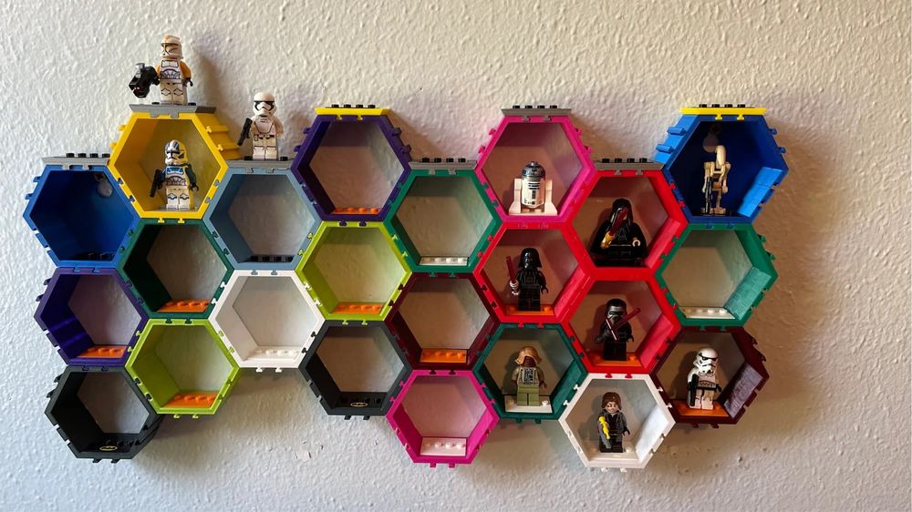 Lego полка рамка підставка для фігурок