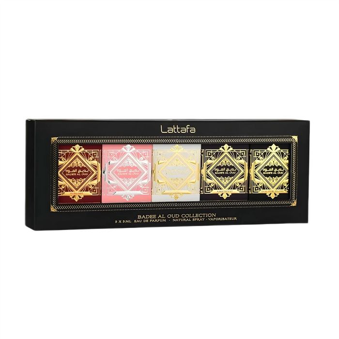 Lattafa Badee Al Oud Collection zestaw  wód perfumowanych 5x5ml
