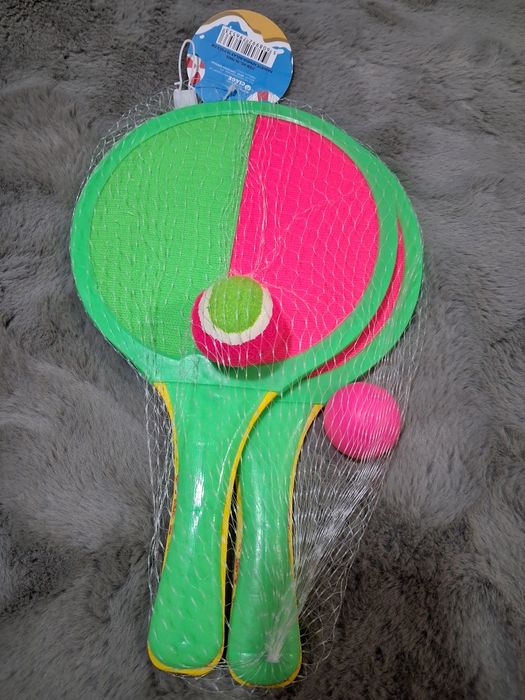 Raquetes para praia vom duas funções