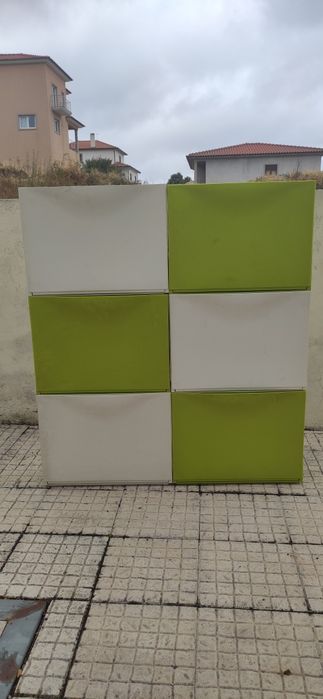 6 Sapateiras "IKEA" em plastico