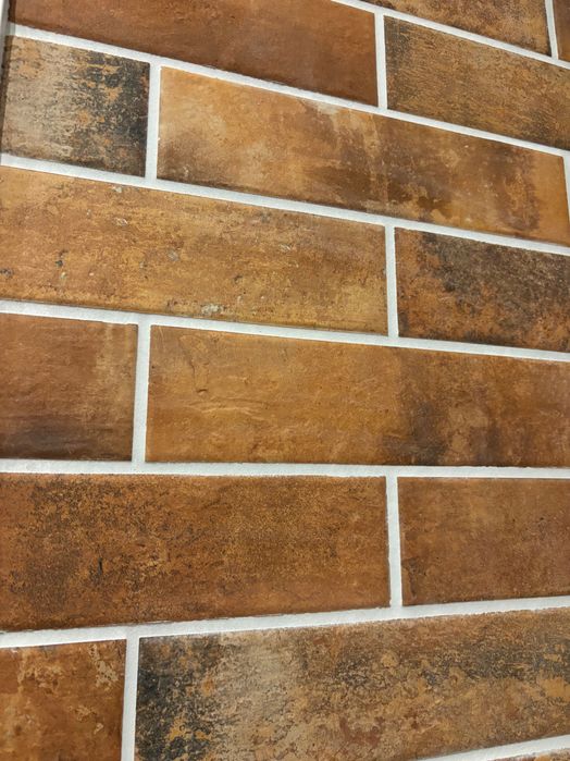 Klinkier dekoracyjny PIATTO RED płytka ścienna- 7,4X30CM