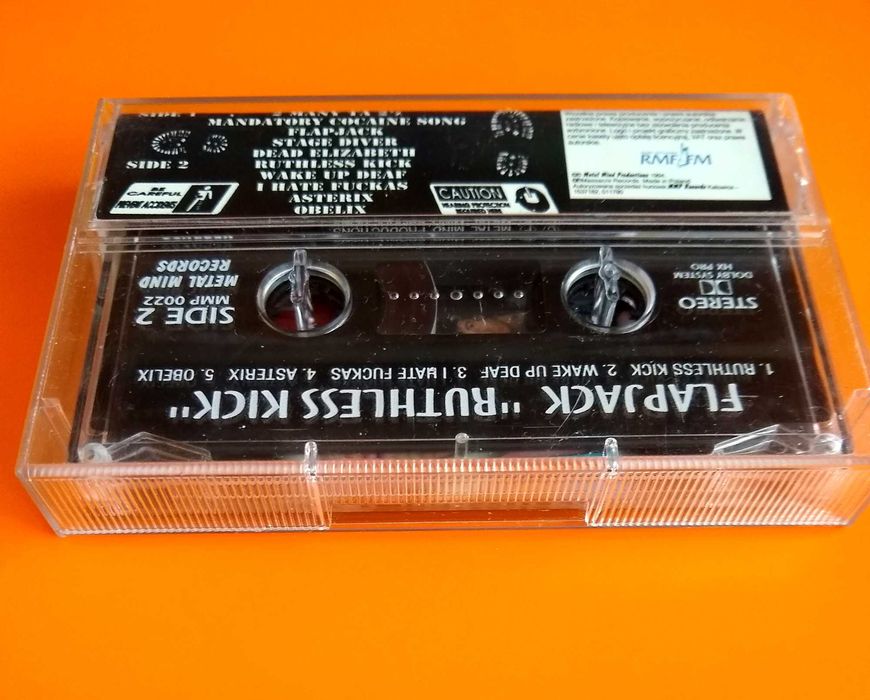 Flapjack - Ruthless Kick. Kaseta.