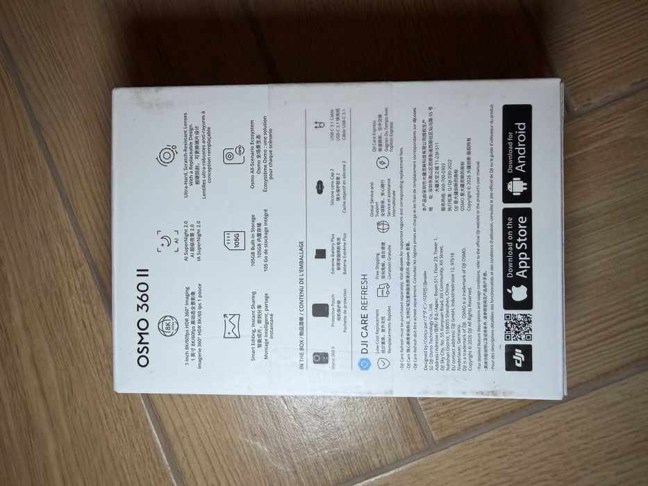 Nowa Kamera DJI Osmo 360 II Standard Combo
