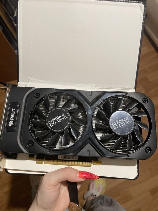 Відеокарта 1050 ТІ 4 гб