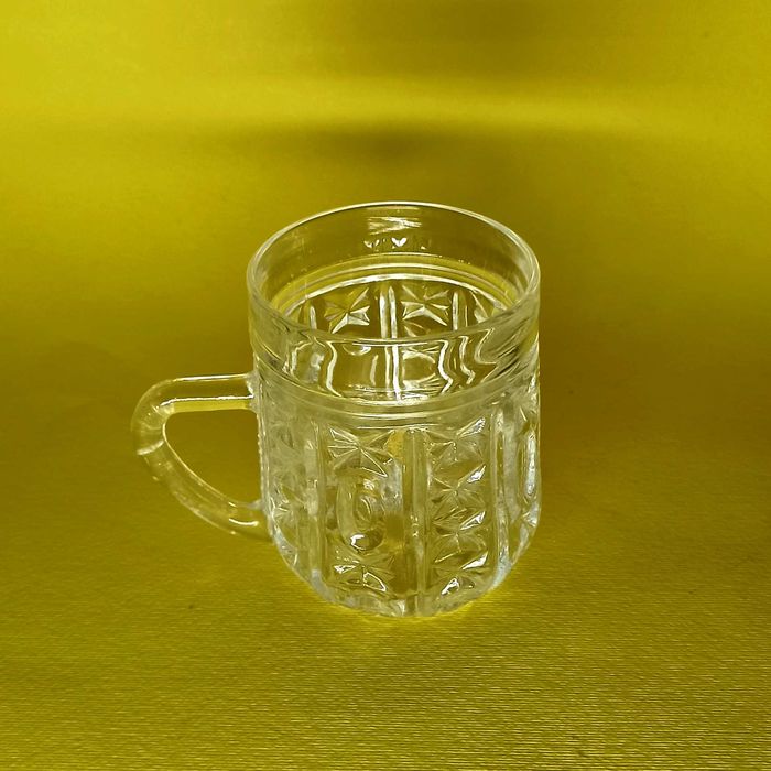 Хрустальные пивные кружки, бокальчики, 6 шт