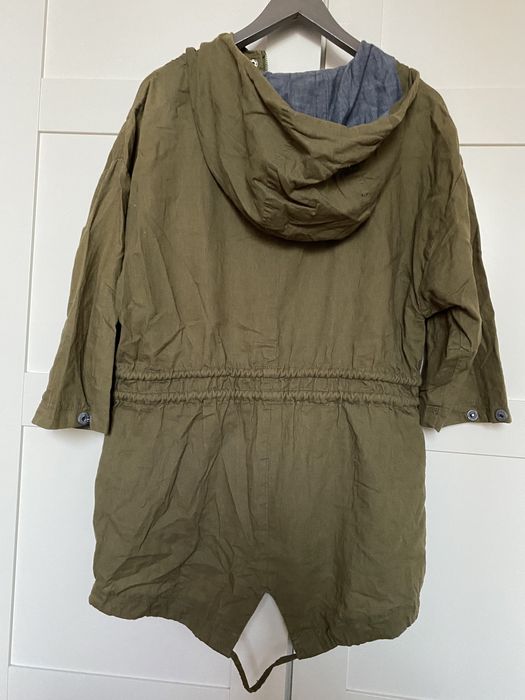 Lniana parka Pull & Bear