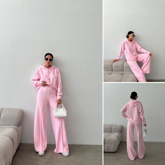 Трендові жіночі трикотажні костюми