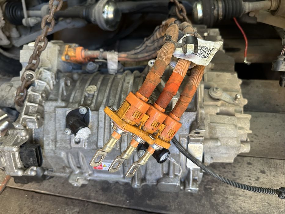 Двигун в зборі e-golf + редуктор qms