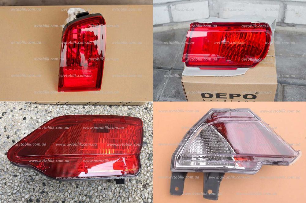 Задний фонарь в бампер Toyota Land Cruiser, Prado, CHR Highlander Rav4