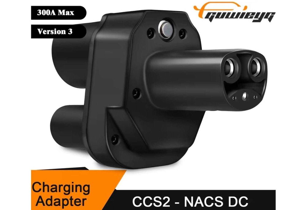 Адаптер быстрой зарядки GUWIEYG CCS2 to Tesla - НОВИНКА 300А