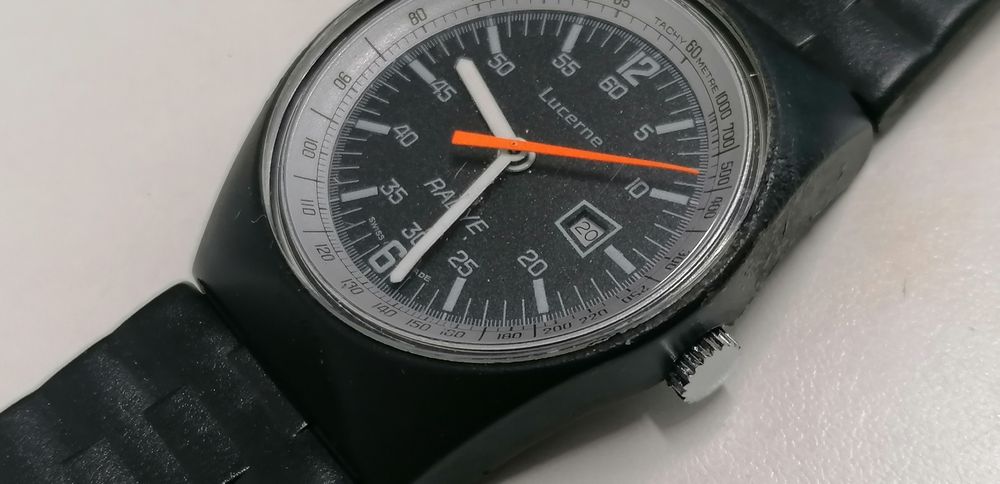 Relógio Lucerne rallye antigo