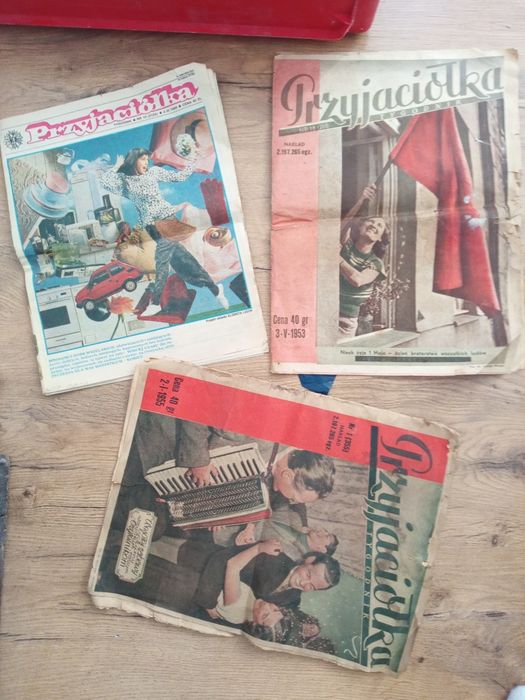 Stare gazety polskie Przyjaciółka nr1 1955