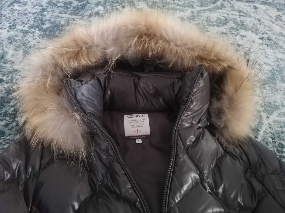 Kurtka /płaszcz puchowa Ochnik, r. S