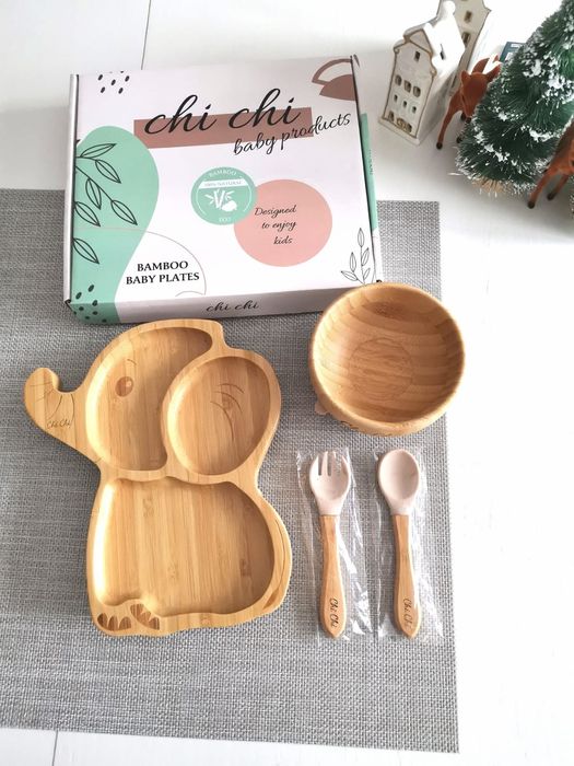 Chi Chi Baby przepiękny zestaw bambusowy