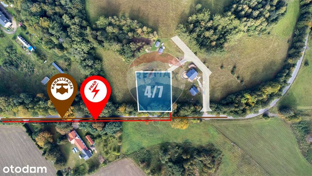 Działka nad jeziorem w Cetuniu! - Widok 2