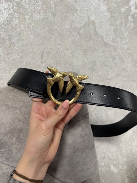 Шкіряний ремінь Pinko