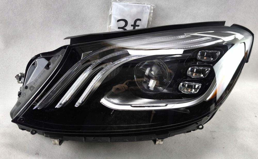 mercedes s 222 lift w222 full led multibeam lewy reflektor lampa usa