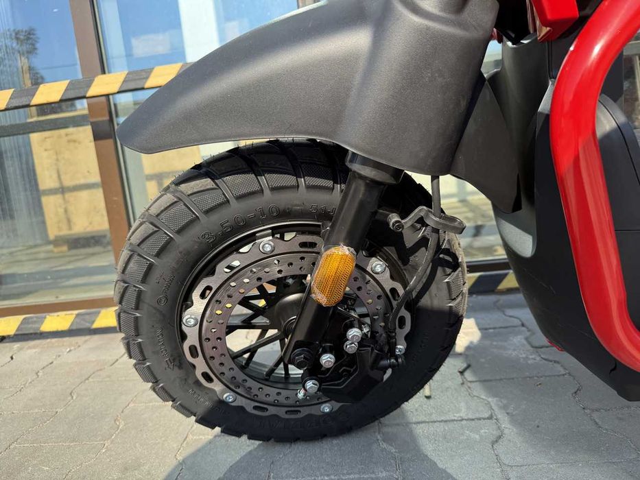 Електроскутер Crosser CR4 1200W 76.8V 30AH LifePO4 Червоний фосфат акб