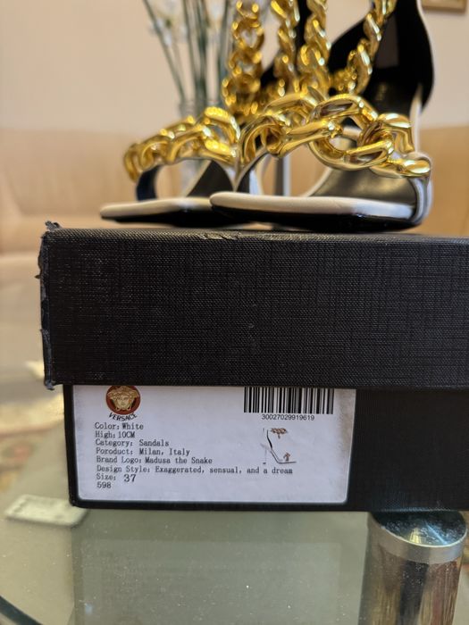Versace жіночі босоніжки