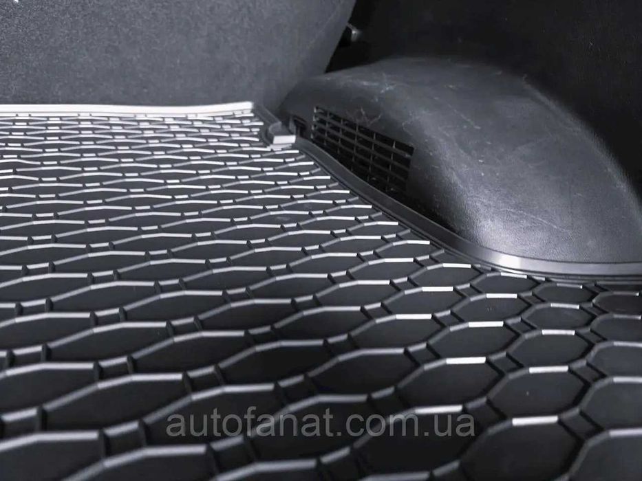 Hyundai Santa Fe з 2018– Коврик у багажник | Резиновий гумовий | Чехія