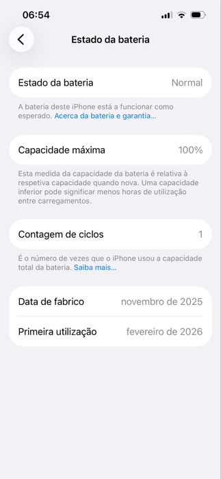 Iphone 16 e novinho