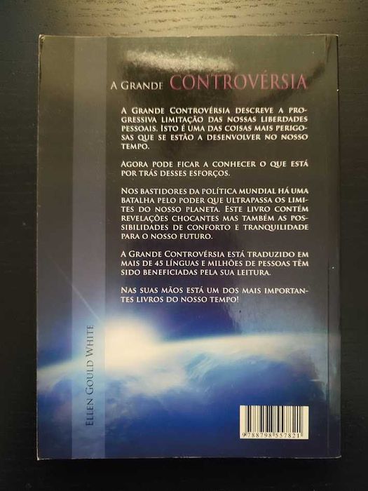 (Env. Incluído) A Grande Controvérsia de Ellen Gould White