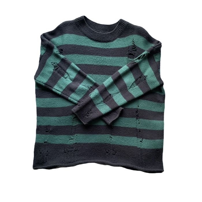 Смугастий светр y2k