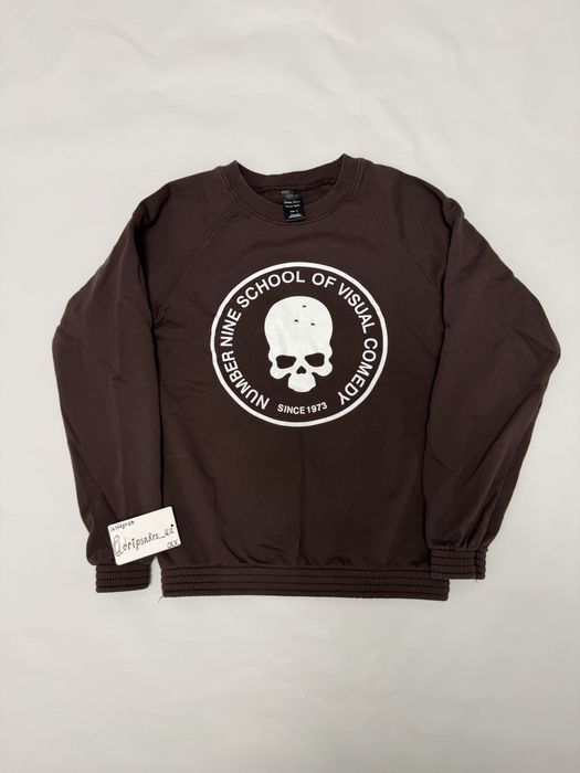 свитшот Number Nine Brown School of vision like