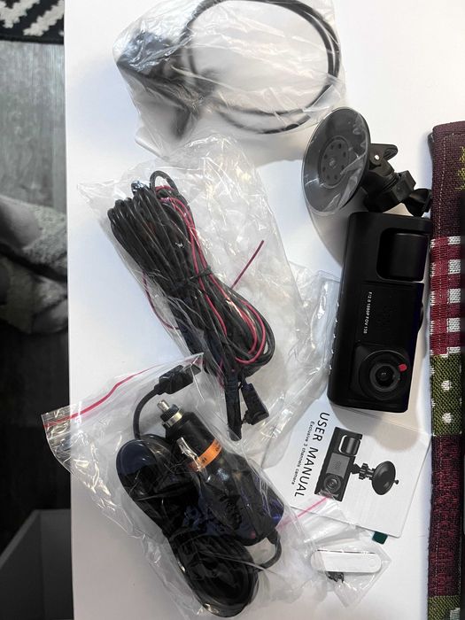 Відеореєстратор автомобільний Black Box. 3 камери