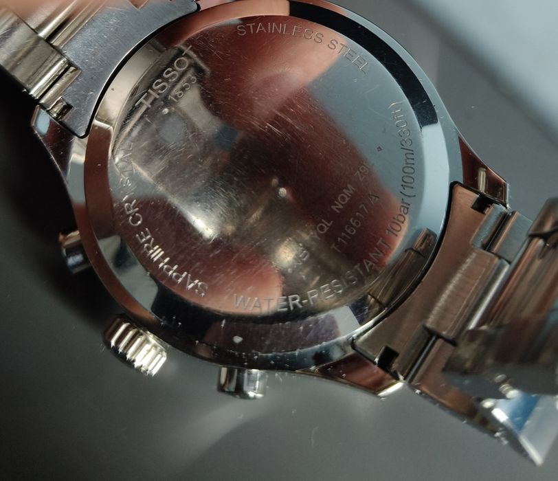 Zegarek TISSOT Chrono XL Classic 45mm | Niebieska Tarcza |  Nowy z pudełkiem