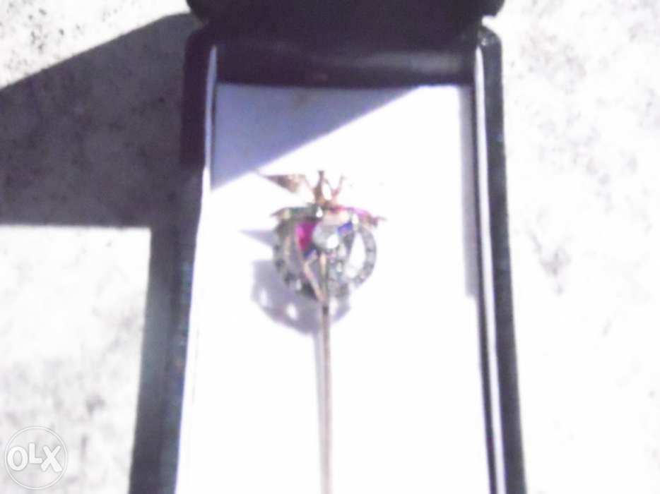 Alfinete em ouro do SLB impecável
