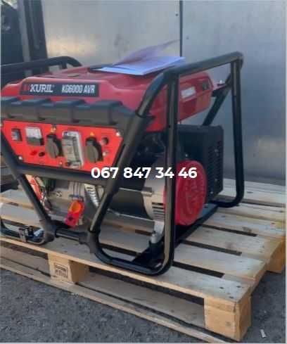 Генератор 6 кВт Kurill KG6000 Бензин Испания +Доставка