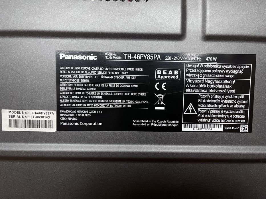 Telewizor Panasonic plazma