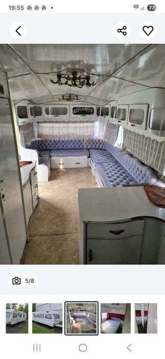 Kamping Roma caravans 820 dedykowana Bently, zamiana