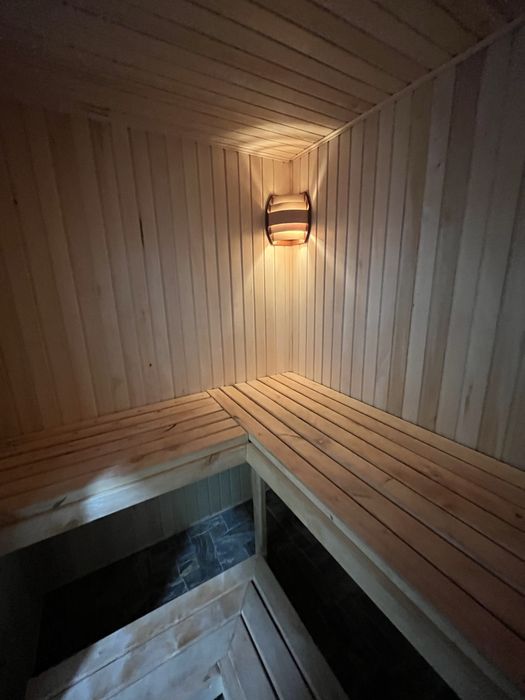 Баня с бассейном на Левобережном