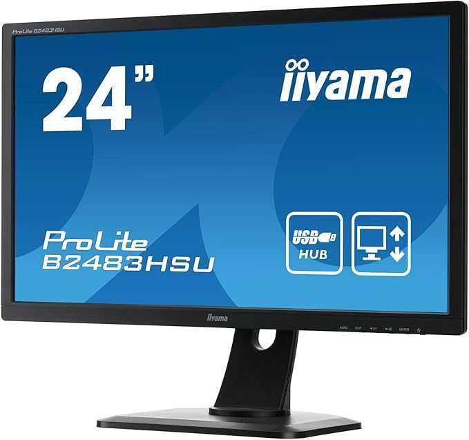 Опт Монітор 24" Iiyama B2483HSU FHD TN Pivot Клас A- Б/В
