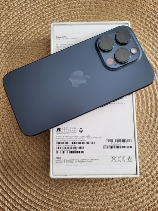 Telefon iPhone 15 Pro 128GB 88% stan idealny