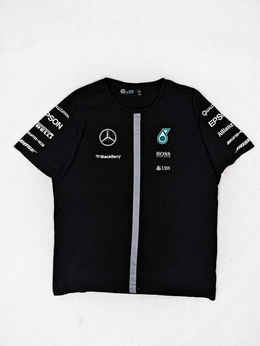 Patronas AMG Mercedes AMG czarna koszulka XL