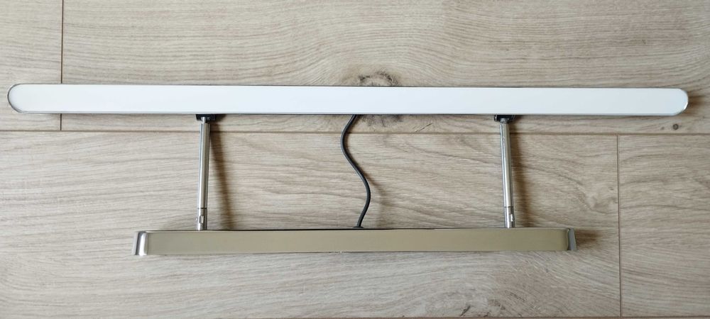 FLASKPOST Oświetlenie szafki/ścienne LED, chrom, 56 cm