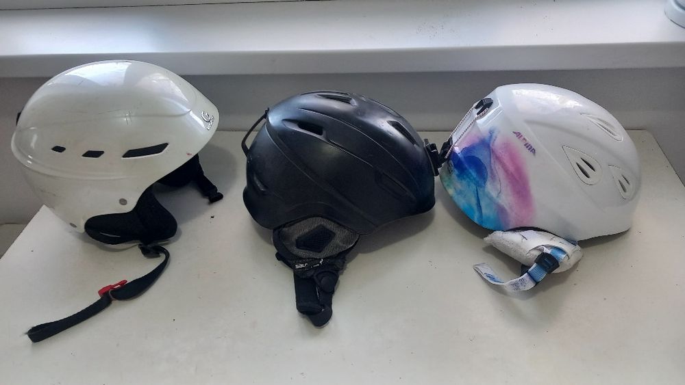 Гірськолижні шоломи.  Alpina. Giro. Різні розміри.